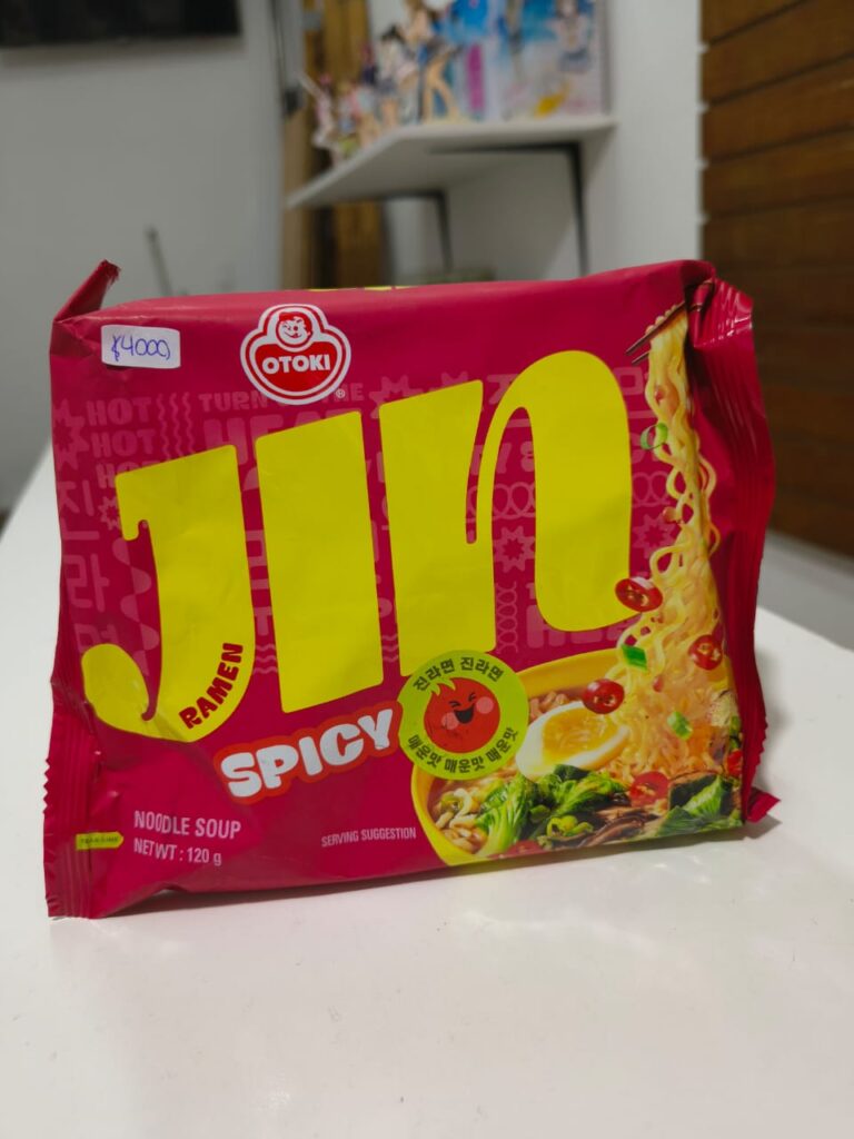 JIN ramen Spicy bolsita