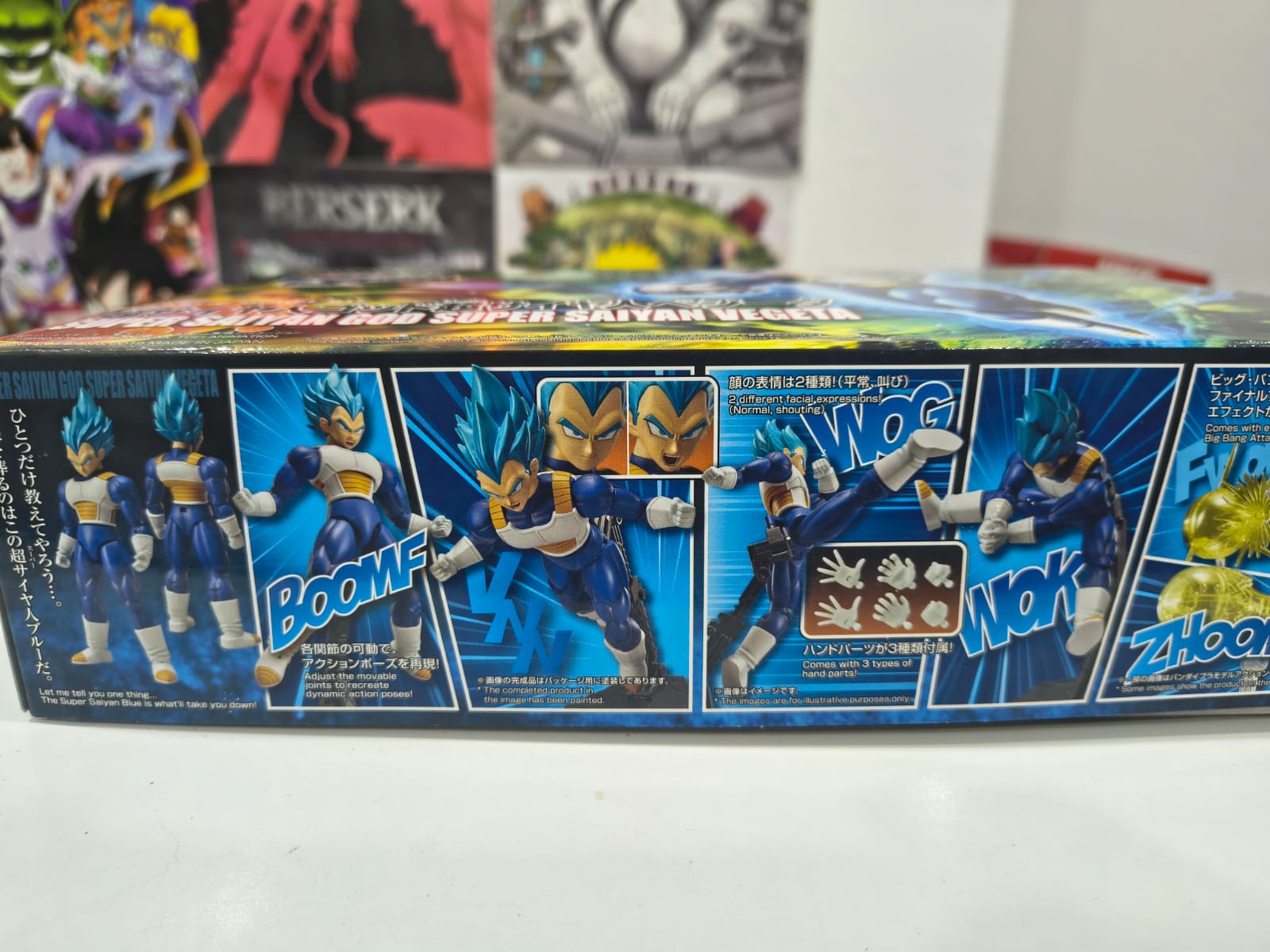 Maqueta Vegeta super saiyan god - Image 3