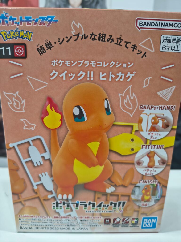 model kit pokemon charmander