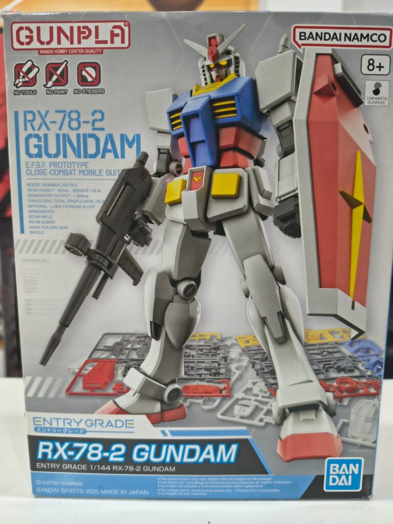 Gunpla RX-78-2 Gundam Entry Grade Model Kit 1/144