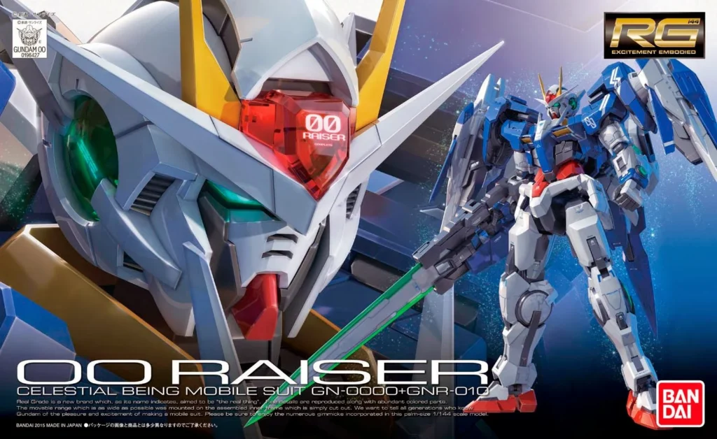 gunpla rg 00 raiser