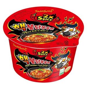 Samyang Buldak Hot Chicken Flavour Ramen 2xSpicy Big Bowl