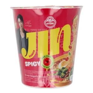 Instant spicy cup noodles Jin & BTS