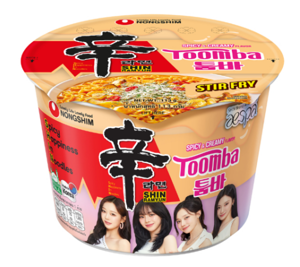 Bowl Shin Ramyun Toomba edición especial Aespa